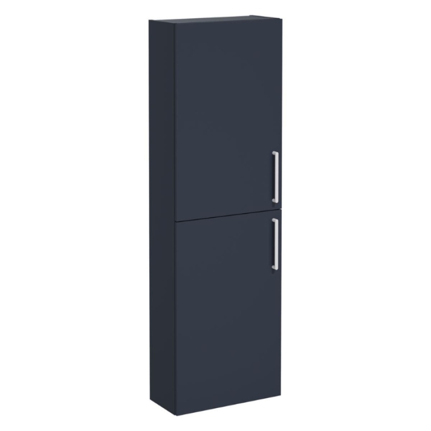 Product Cut out image of VitrA Root Flat Dark Blue Compact Tall Unit 68024